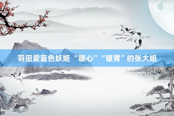 羽田爱蓝色妖姬 “暖心”“暖胃”的张大姐