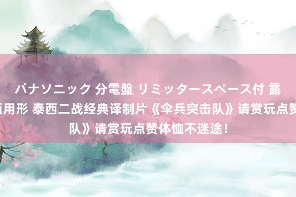 パナソニック 分電盤 リミッタースペース付 露出・半埋込両用形 泰西二战经典译制片《伞兵突击队》请赏玩点赞体恤不迷途！